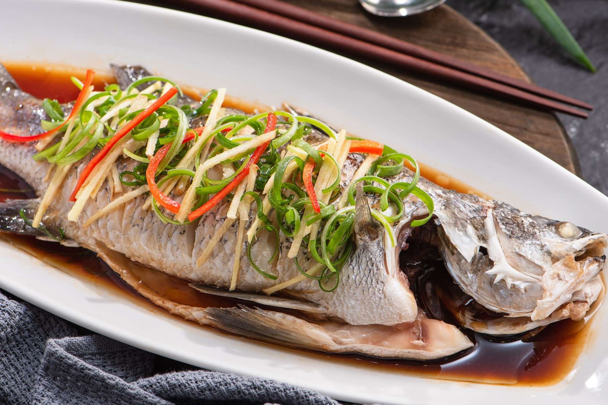 清蒸鱸魚豆腐食譜 | nashgogogo.tw