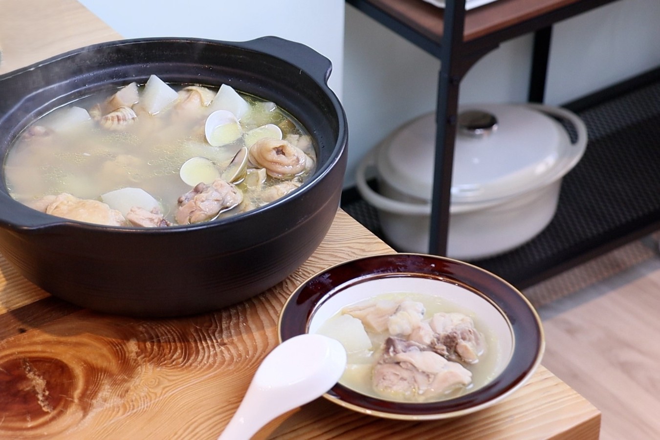 白蘿蔔蛤蜊湯食譜
