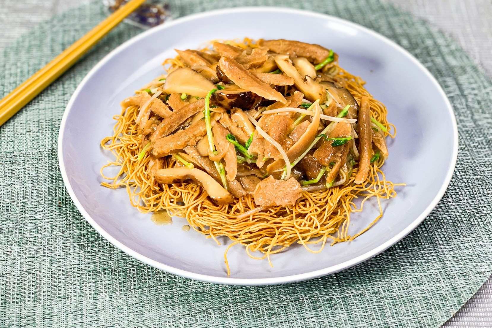 肉絲炒麵食譜 | nashgogogo.tw